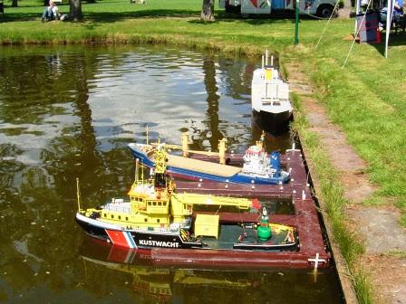 Der "kleine" Modellhafen der hollndischen Kameraden. [Foto : TW] 